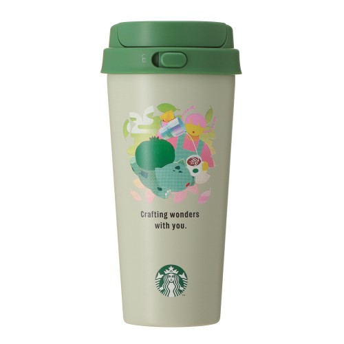 Pokémon + STARBUCKS ステンレス TOGO ボトル フシギダネ 473ml