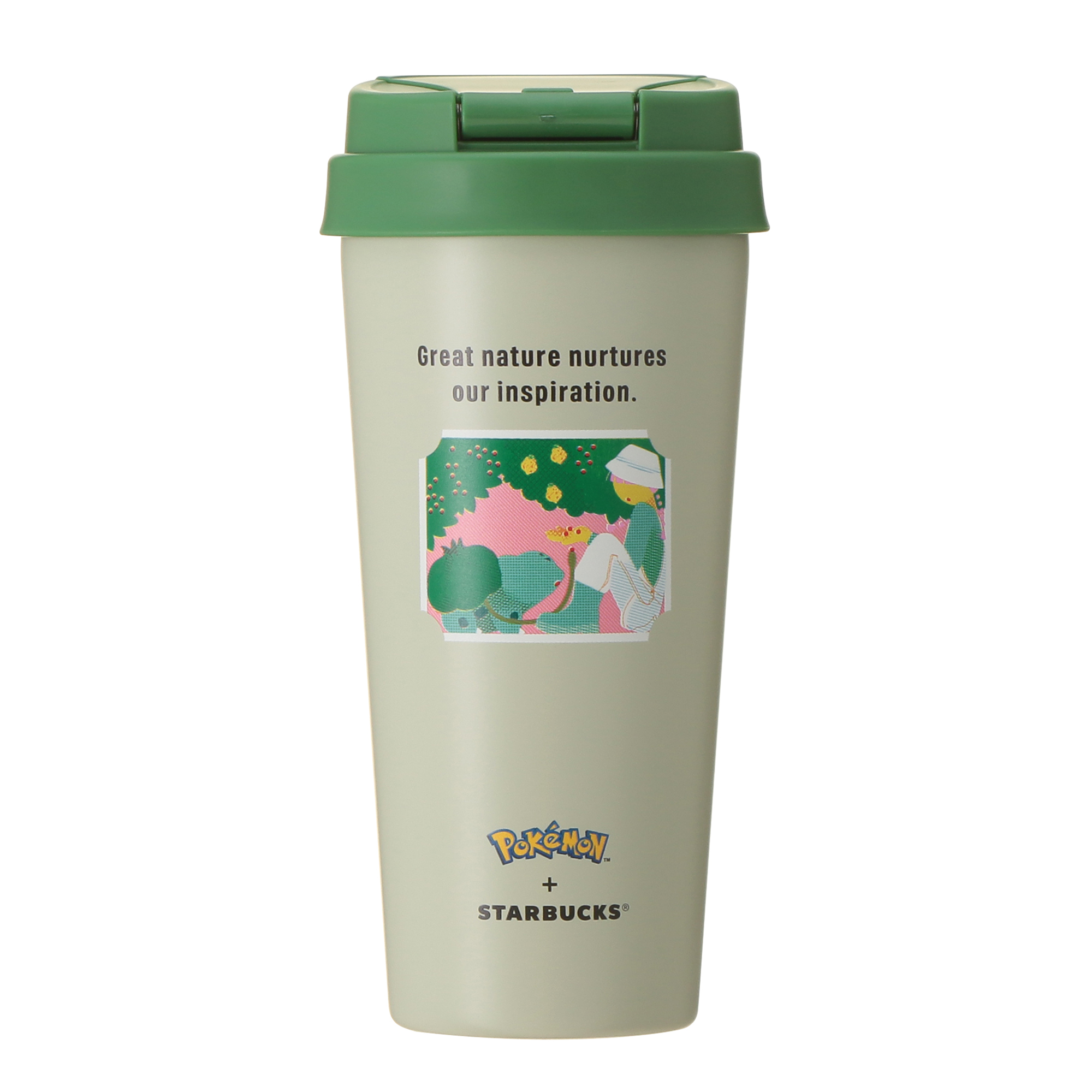 Pokémon + STARBUCKS ステンレス TOGO ボトル フシギダネ 473ml|ボトル