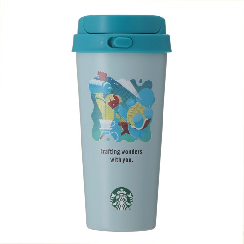 Pokémon + STARBUCKS ステンレス TOGO ボトル ゼニガメ 473ml