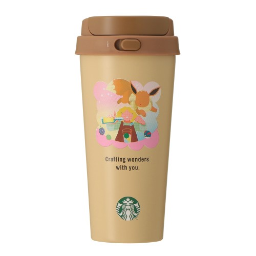 Pokémon + STARBUCKS ステンレス TOGO ボトル イーブイ 473ml
