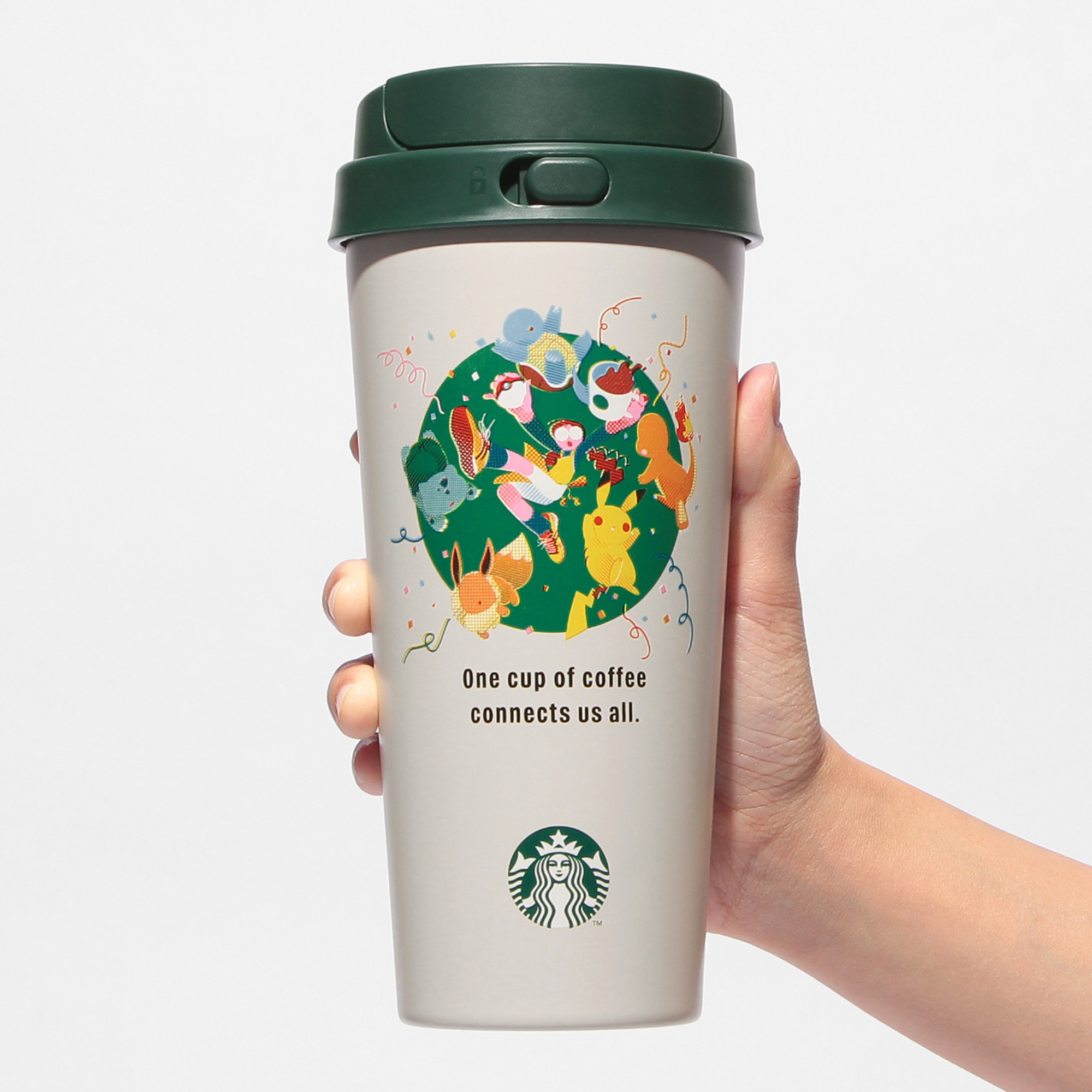 Pokémon + STARBUCKS ステンレス TOGO ボトル コーヒーコネクション