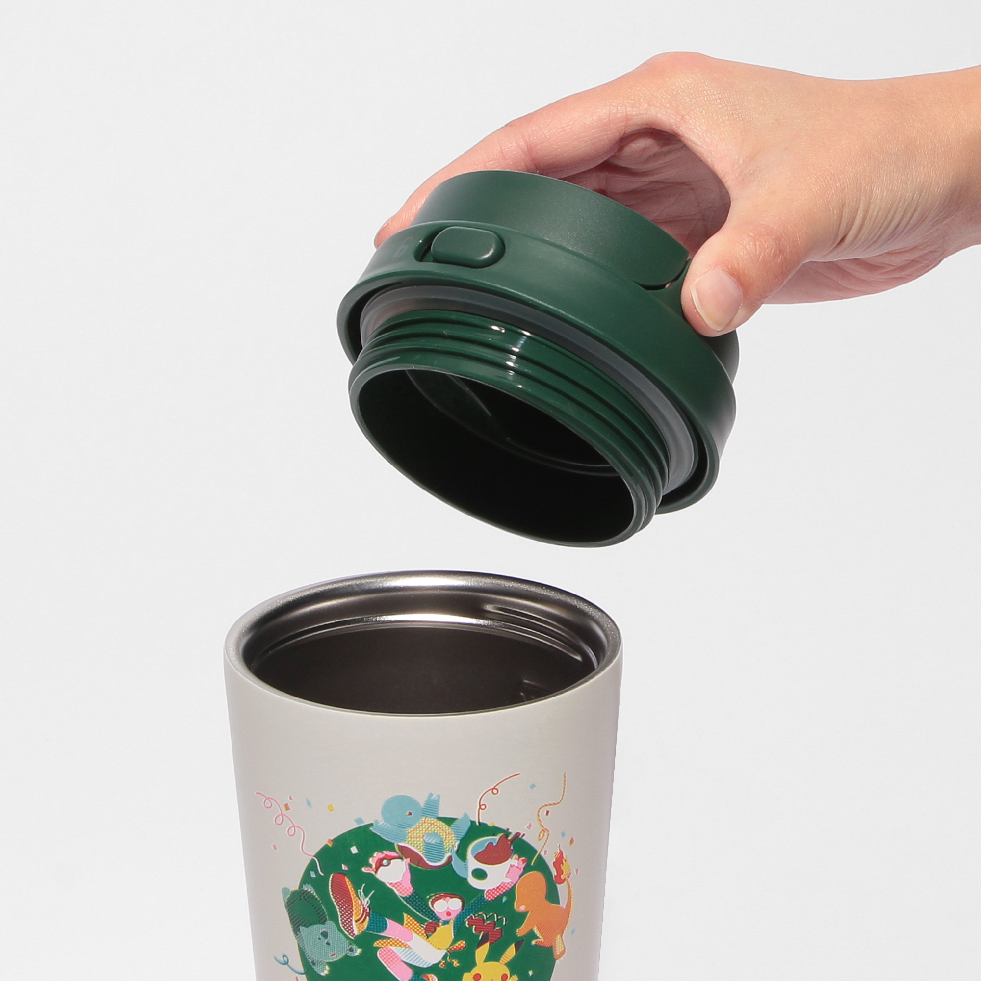 Pokémon + STARBUCKS ステンレス TOGO ボトル コーヒーコネクション