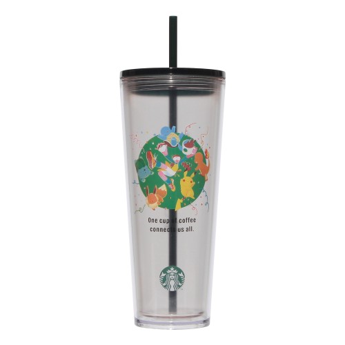 [9月30日オンラインストア発売]Pokémon + STARBUCKS コールドカップタンブラー コーヒーコネクション 710ml