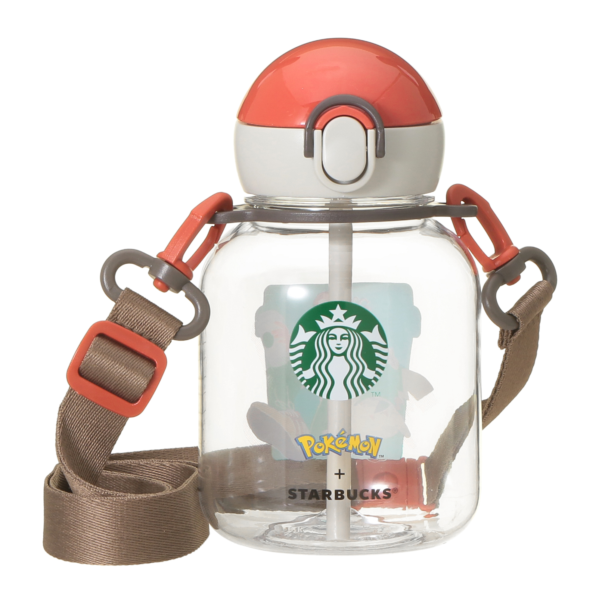 Pokémon + STARBUCKS ストラップ付ストロータンブラー コーヒー