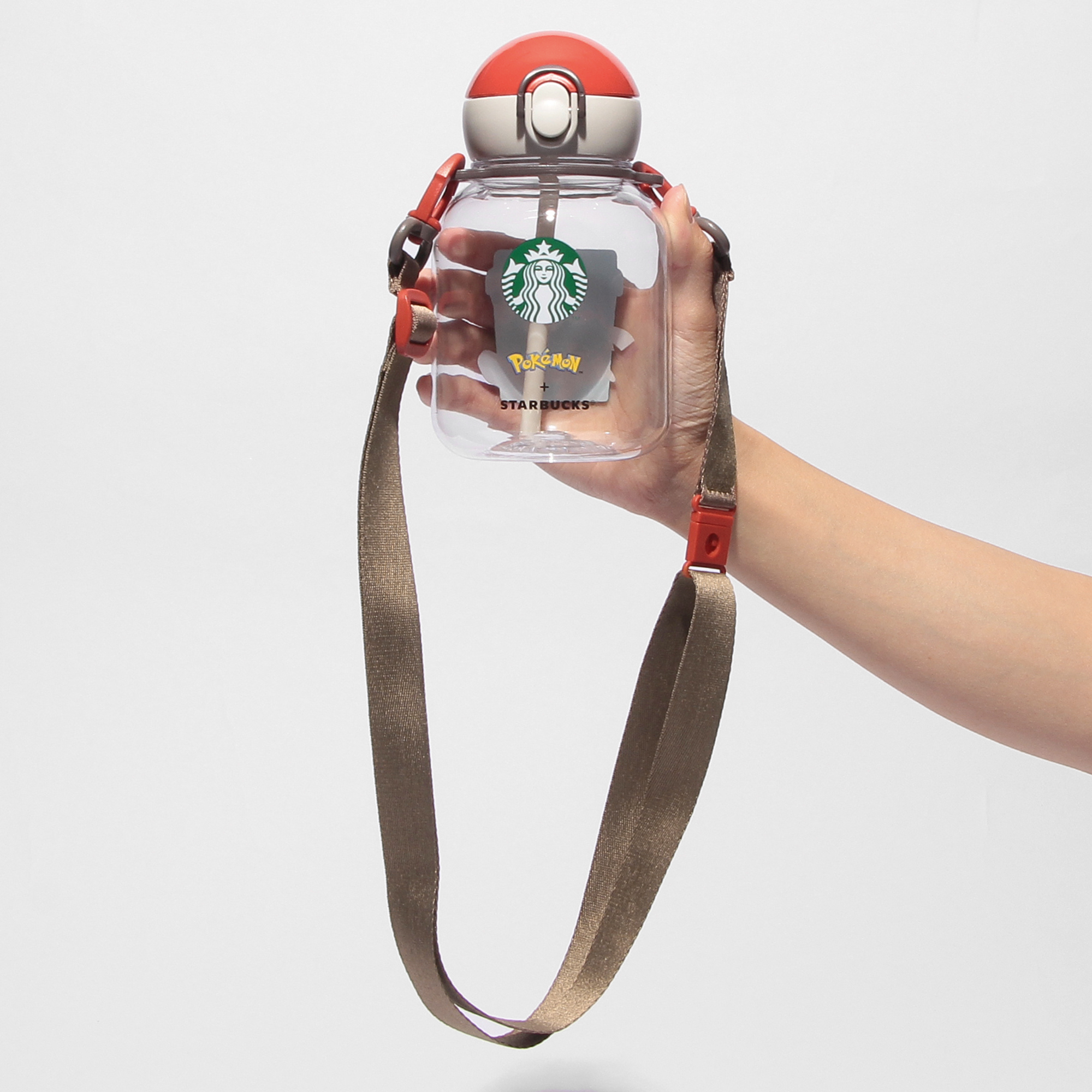 Pokémon + STARBUCKS ストラップ付ストロータンブラー コーヒー