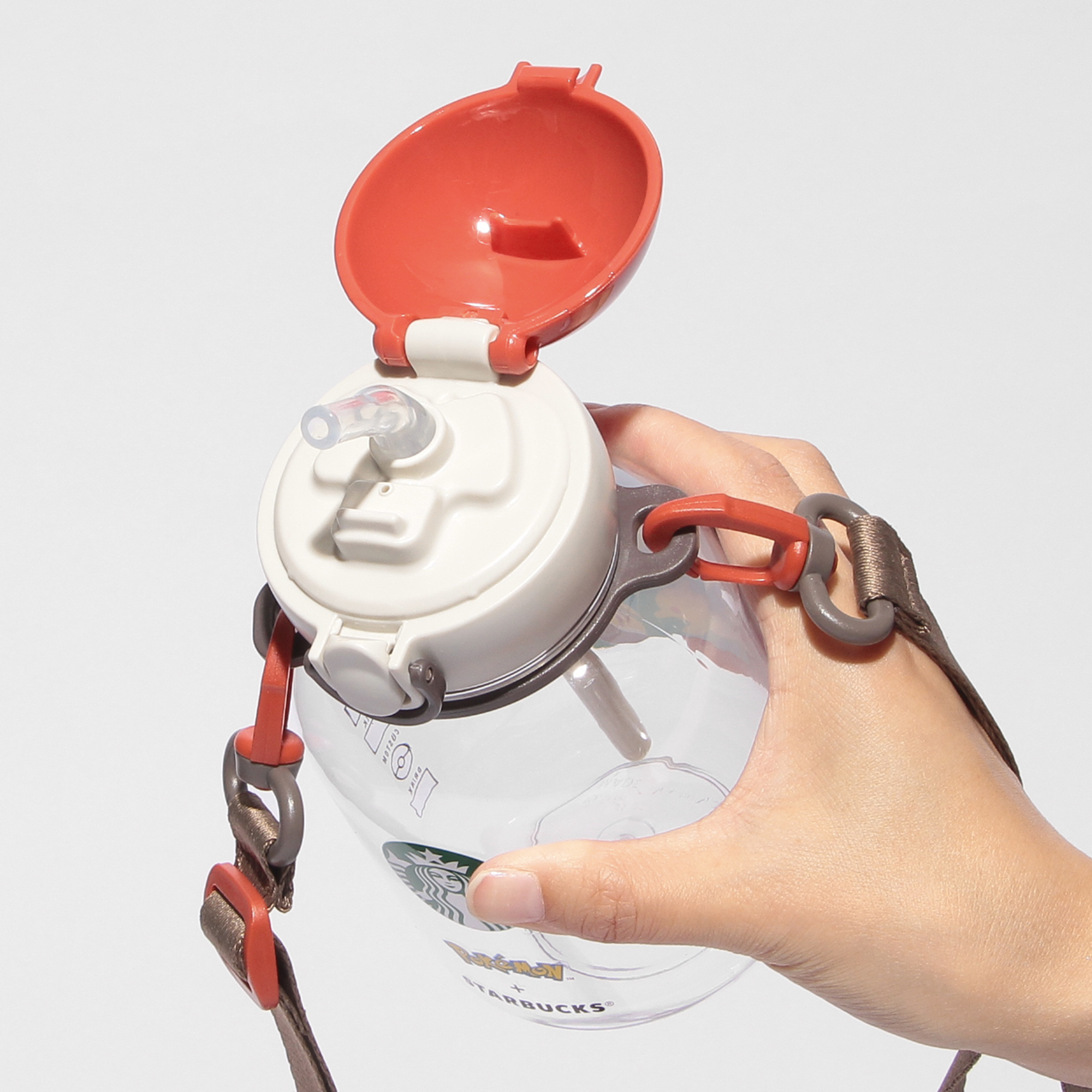 Pokémon + STARBUCKS ストラップ付ストロータンブラー コーヒー