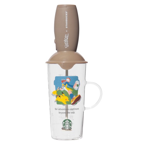[9月30日オンラインストア発売]Pokémon + STARBUCKS ミルクフォーマー&カップ コーヒーアドベンチャー