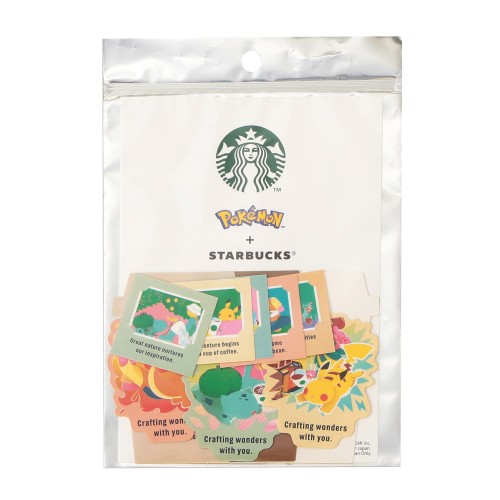 Pokémon + STARBUCKS アートステッカーセット