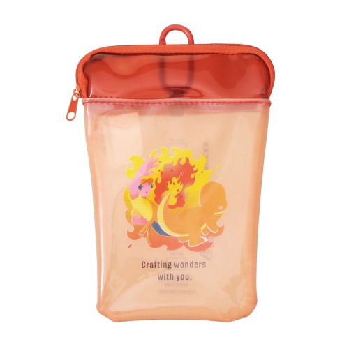 Pokémon + STARBUCKS カップシェイプ PVCポーチ ヒトカゲ