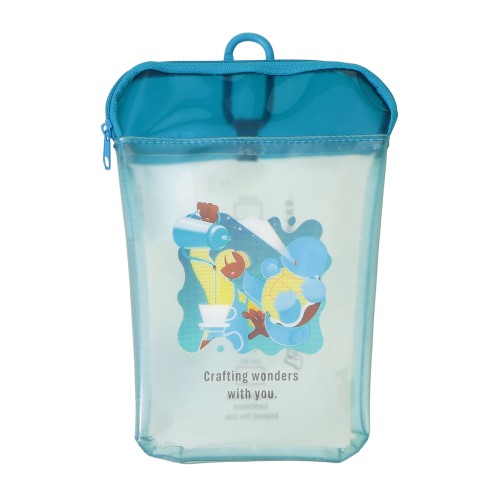 [9月30日オンラインストア発売]Pokémon + STARBUCKS カップシェイプ PVCポーチ ゼニガメ