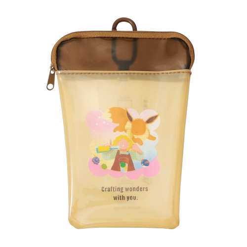 [9月30日オンラインストア発売]Pokémon + STARBUCKS カップシェイプ PVCポーチ イーブイ