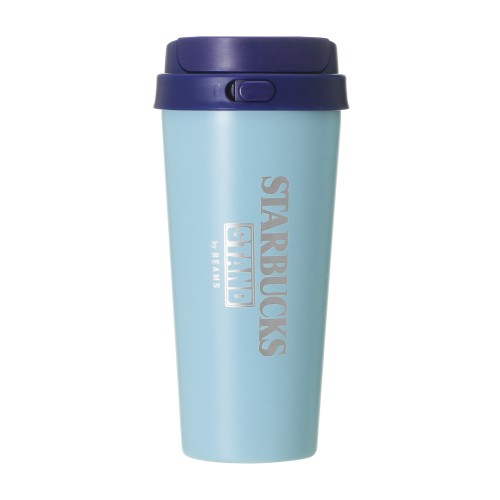 [9月18日10時発売]STARBUCKS STAND by BEAMS ステンレスTOGOボトル ネイビー 473ml