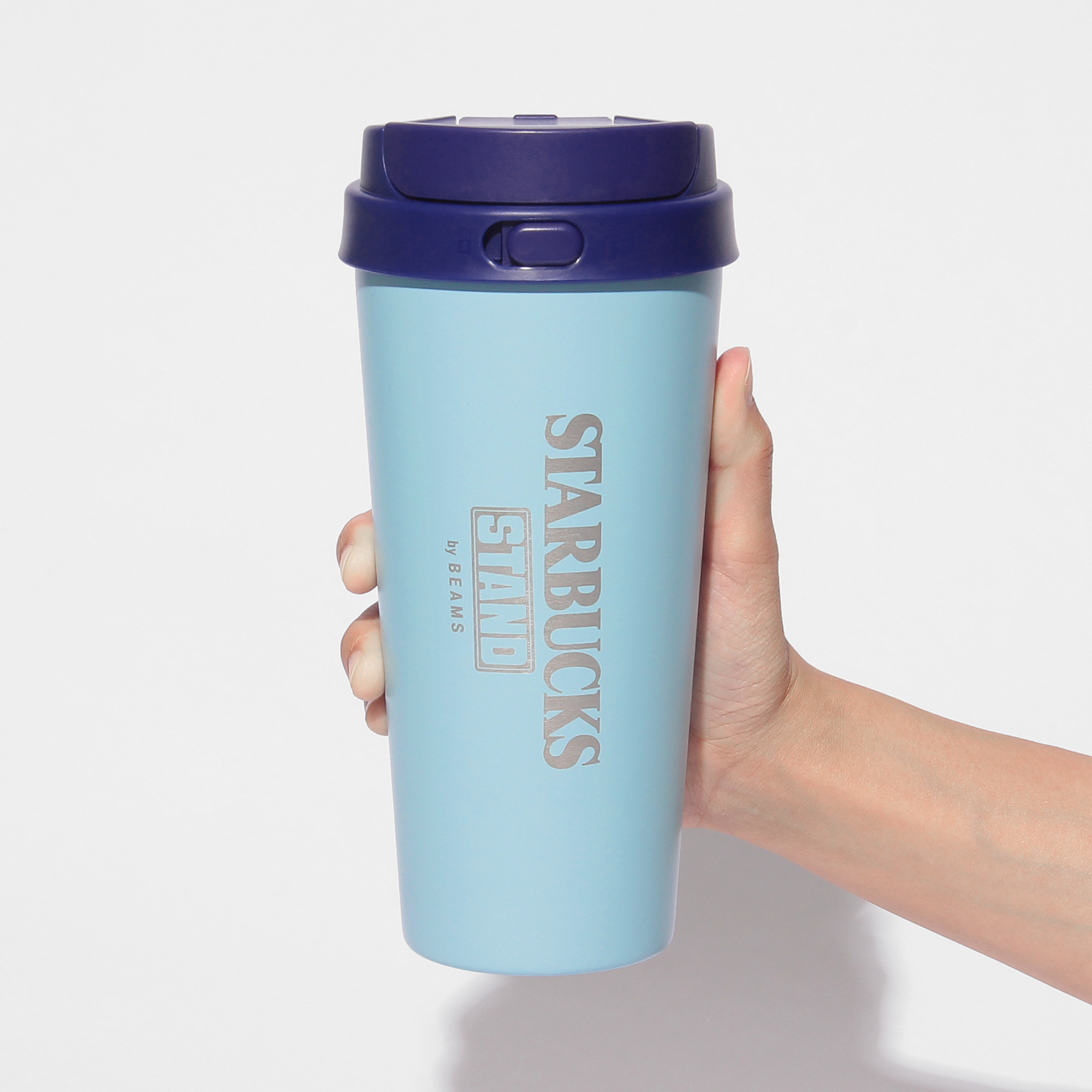 STARBUCKS STAND by BEAMS ステンレスTOGOボトル ネイビー 473ml