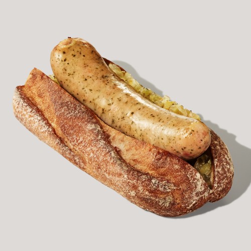 ハーブソーセージ スターバックス バゲットサンド