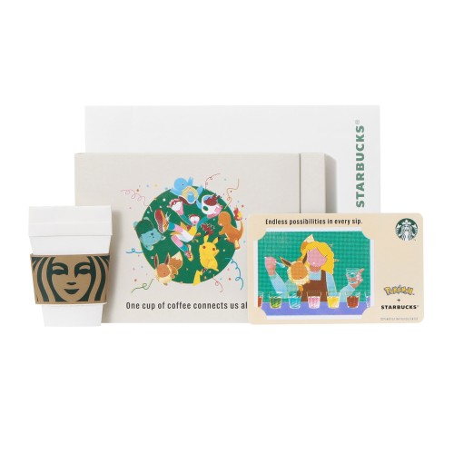 [9月30日オンラインストア発売]Pokémon + STARBUCKS スターバックス カード ギフト イーブイ