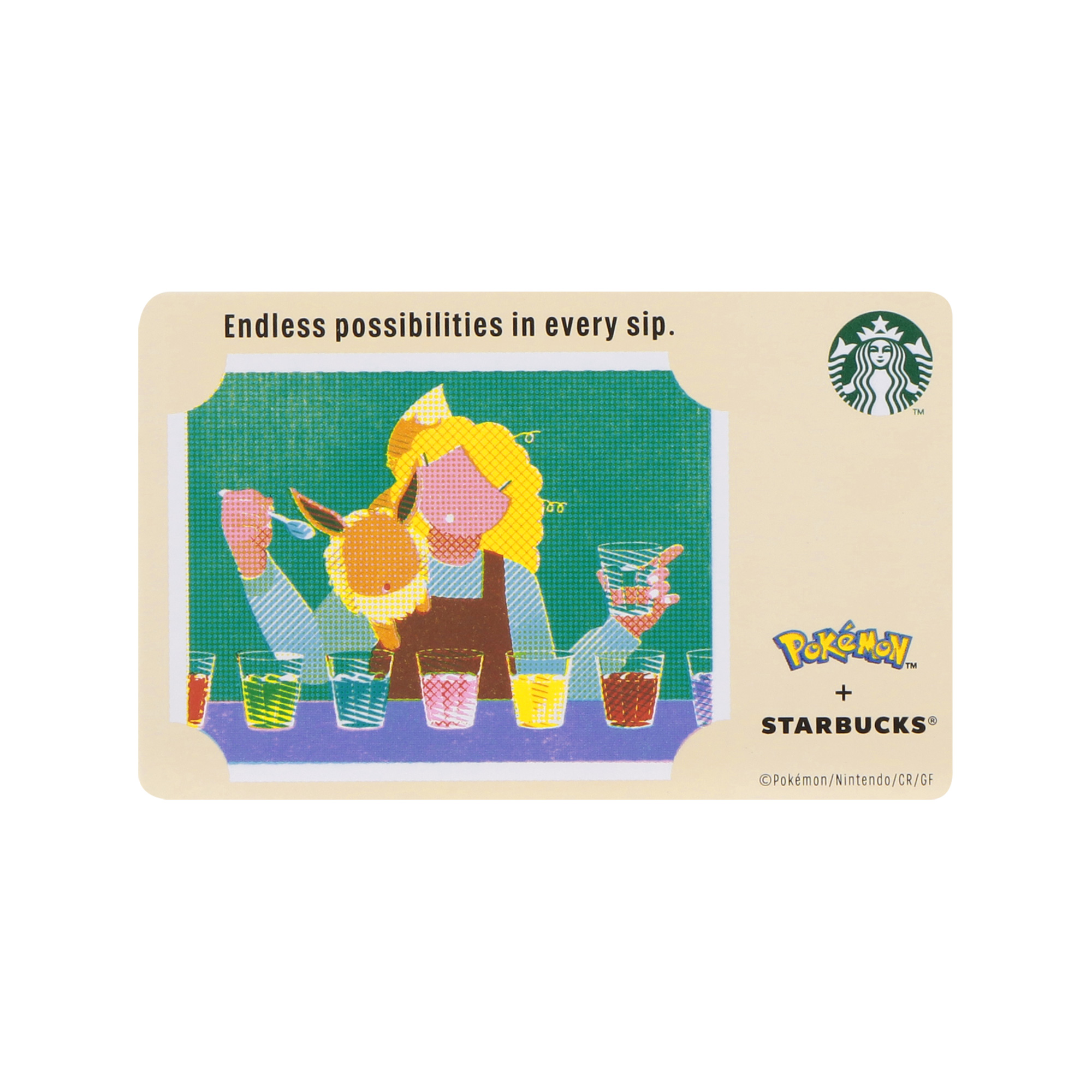 Pokémon + STARBUCKS スターバックス カード ギフト イーブイ