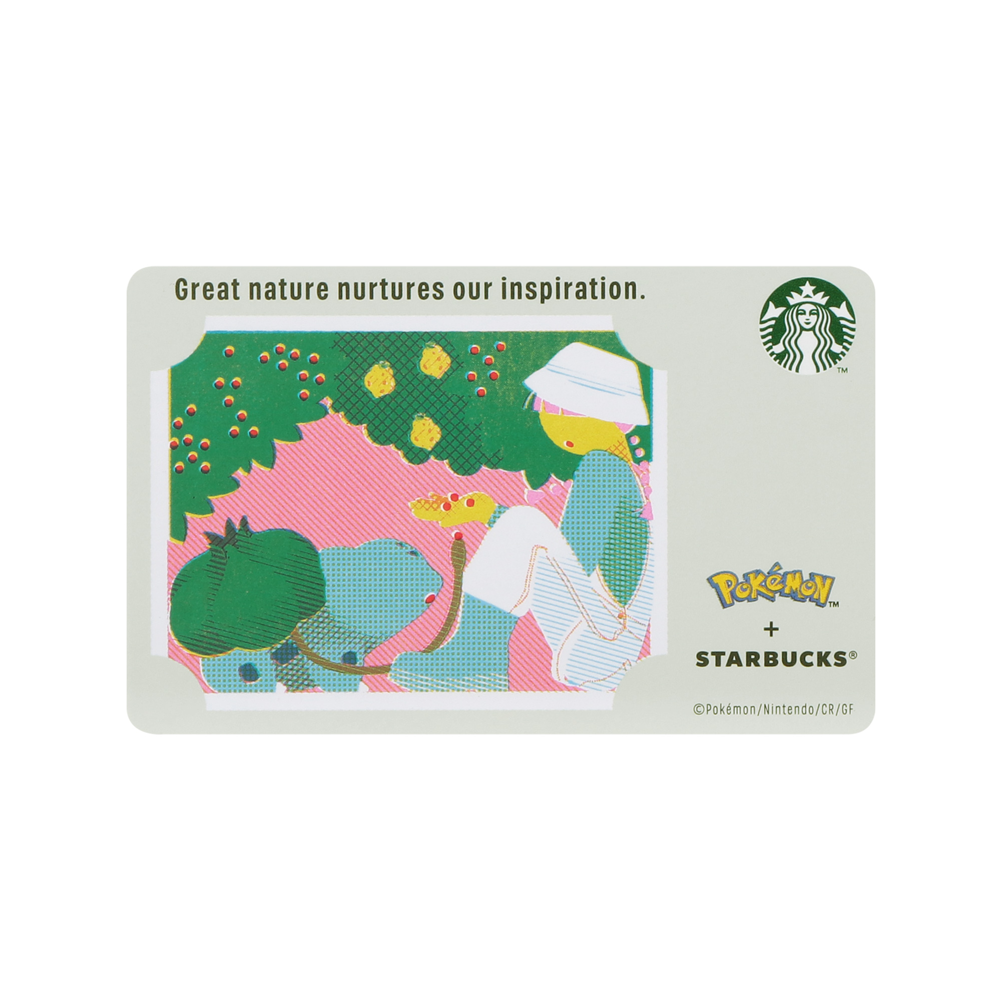 Pokémon + STARBUCKS スターバックス カード ギフト フシギダネ