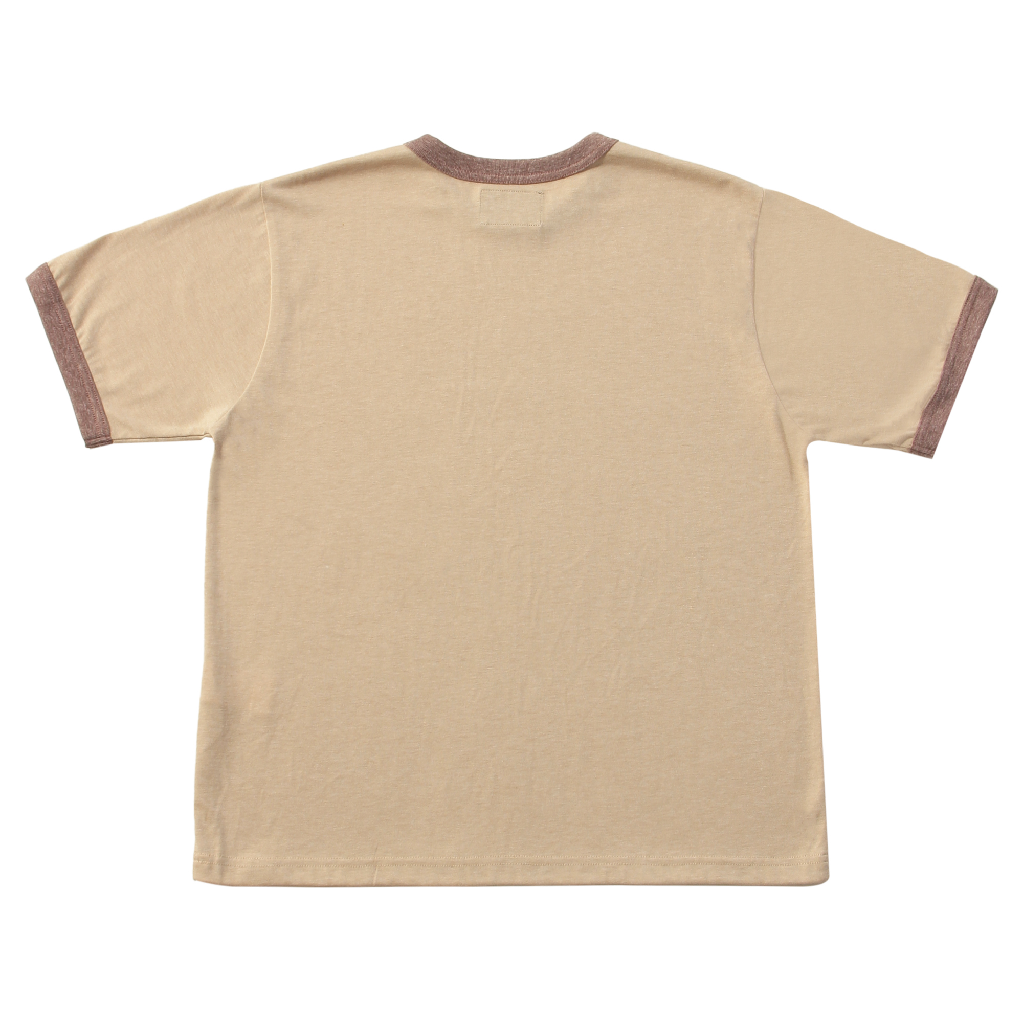 STARBUCKS STAND by BEAMS LOGO リンガー Tシャツ 杢ベージュ|アパレル