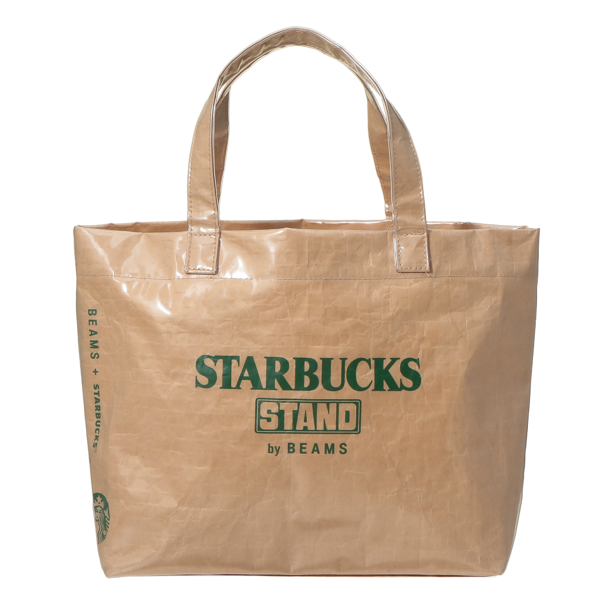 STARBUCKS STAND by BEAMS LOGO PVC ショッパートート S|アパレル